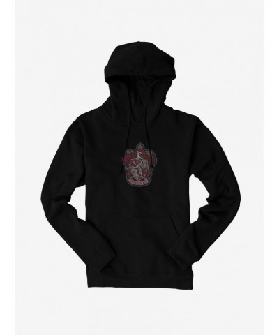Harry Potter Gryffindor Coat Of Arms Hoodie $16.16 Hoodies