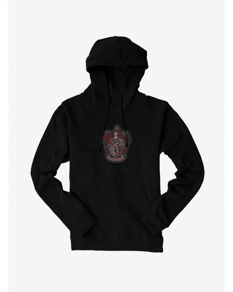 Harry Potter Gryffindor Coat Of Arms Hoodie $16.16 Hoodies