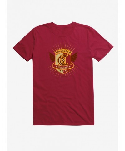 Harry Potter Gryffindor Captain Shield T-Shirt $6.88 T-Shirts