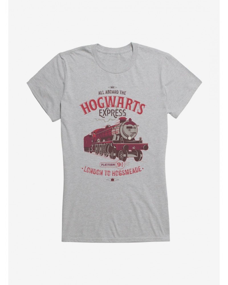 Harry Potter Hogwarts Express Red Icon Girls T-Shirt $8.96 T-Shirts
