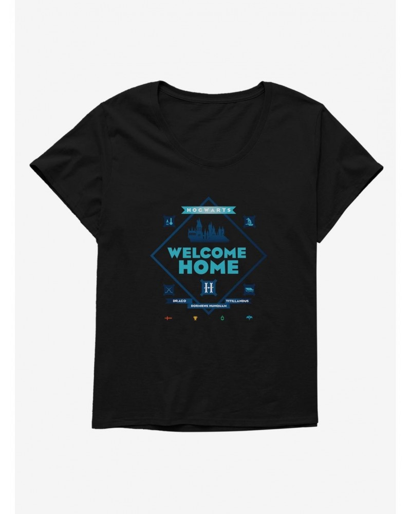 Harry Potter Hogwarts Welcome Home Girls T-Shirt Plus Size $9.25 T-Shirts
