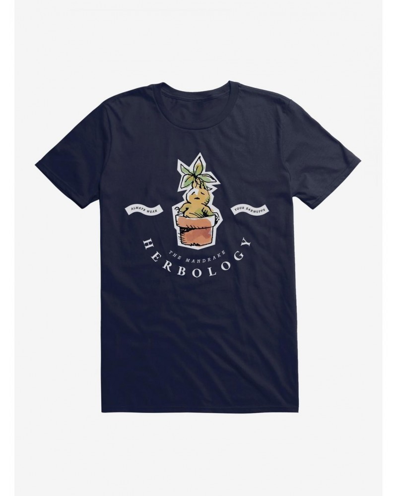 Harry Potter Watercolor Herbology Mandrake T-Shirt $9.56 T-Shirts
