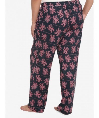 Harry Potter Gryffindor Pajama Pants Plus Size $6.58 Pants