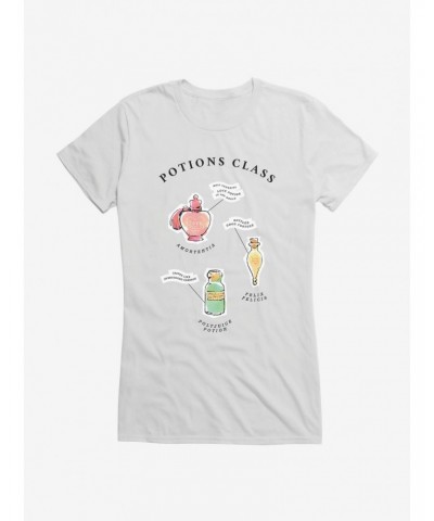 Harry Potter Watercolor Potions Class Girls T-Shirt $6.97 T-Shirts