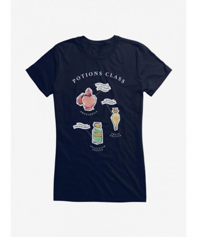 Harry Potter Watercolor Potions Class Girls T-Shirt $6.37 T-Shirts