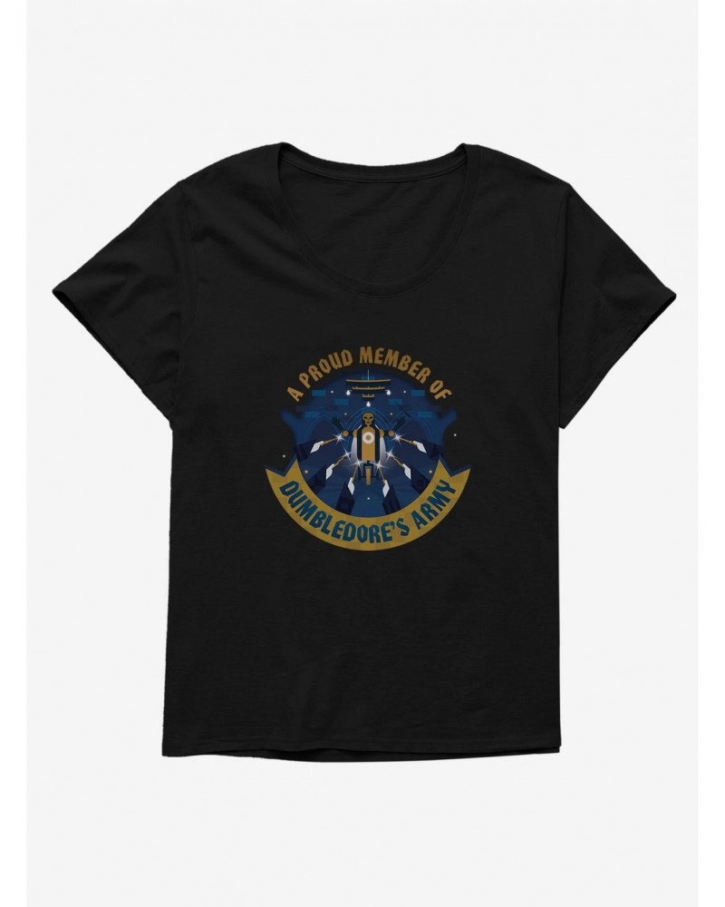 Harry Potter Proud Member of Dumbledore's Army Girls T-Shirt Plus Size $11.10 T-Shirts