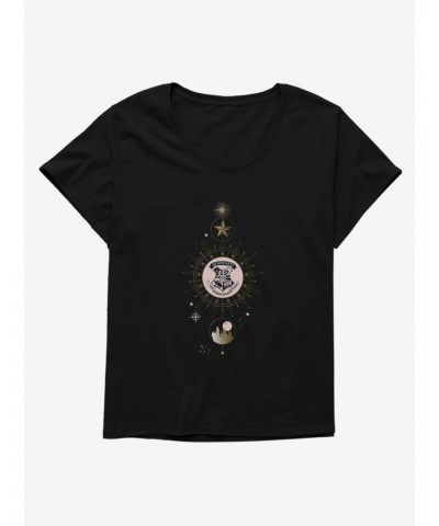 Harry Potter Hogwarts Constellation Dark Girls T-Shirt Plus Size $6.94 T-Shirts