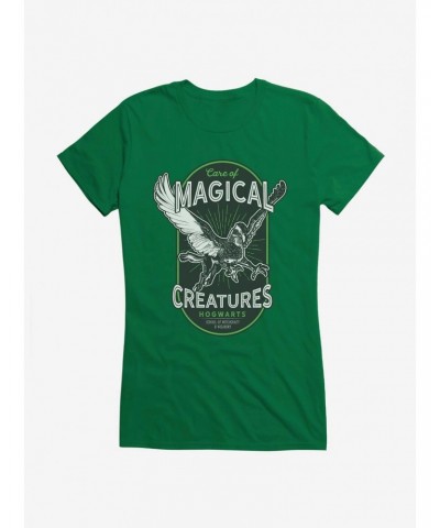 Harry Potter Care Of Magical Creatures Girls T-Shirt $9.16 T-Shirts