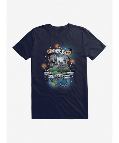 Harry Potter Hogwarts Motto T-Shirt $7.27 T-Shirts