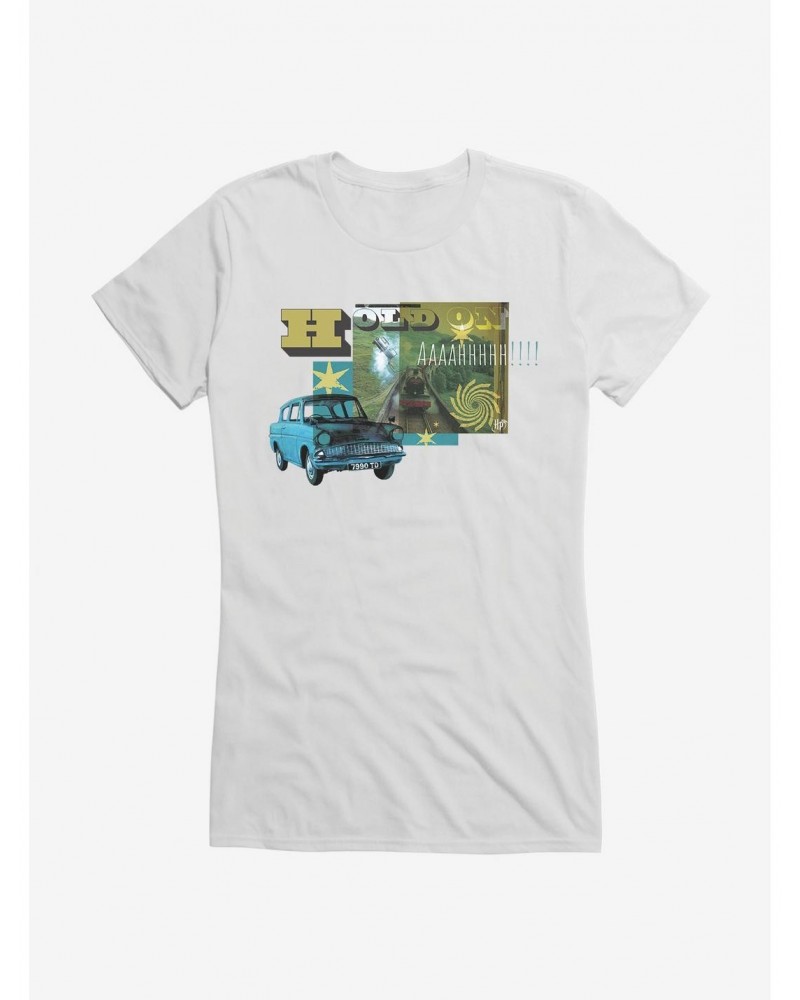Harry Potter Enchanted Car Girls T-Shirt $7.37 T-Shirts