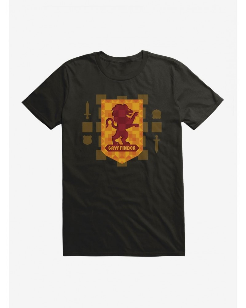 Harry Potter Gryffindor House Shield T-Shirt $8.99 T-Shirts