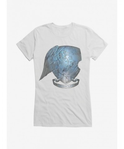 Harry Potter Ravenclaw Crest Illustrated Girls T-Shirt $8.96 T-Shirts