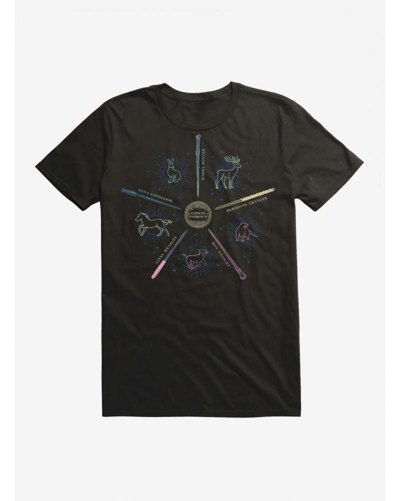 Harry Potter Expecto Patronum Celestial T-Shirt $5.74 T-Shirts