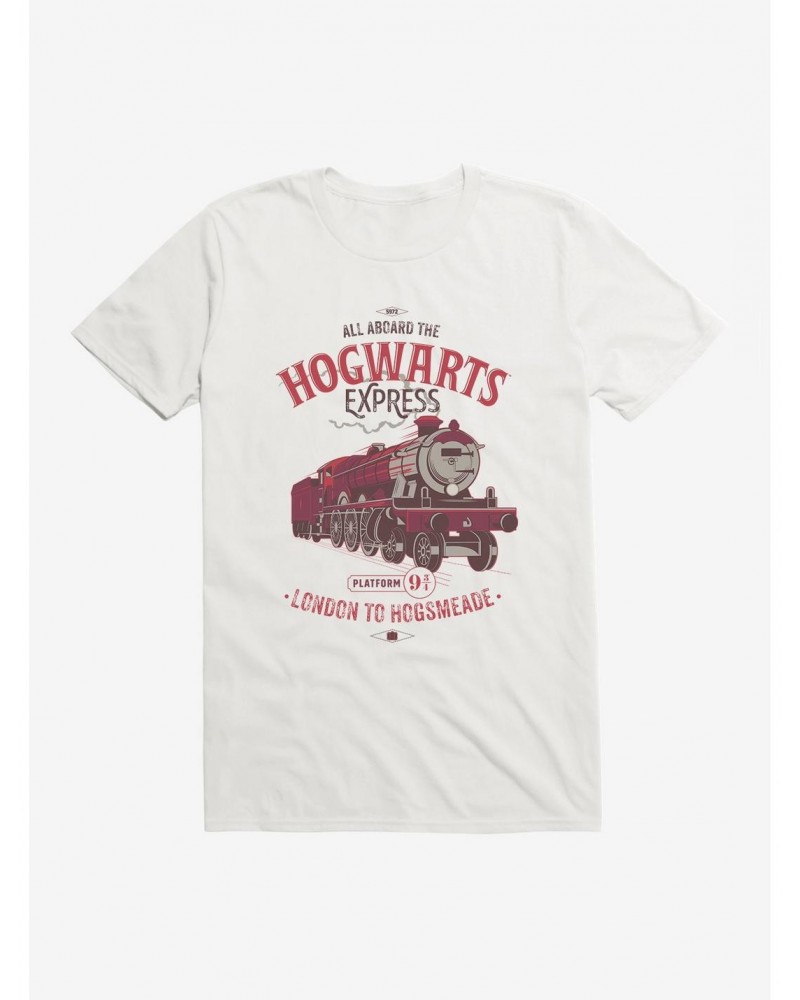 Harry Potter Hogwarts Express Red Icon T-Shirt $7.65 T-Shirts
