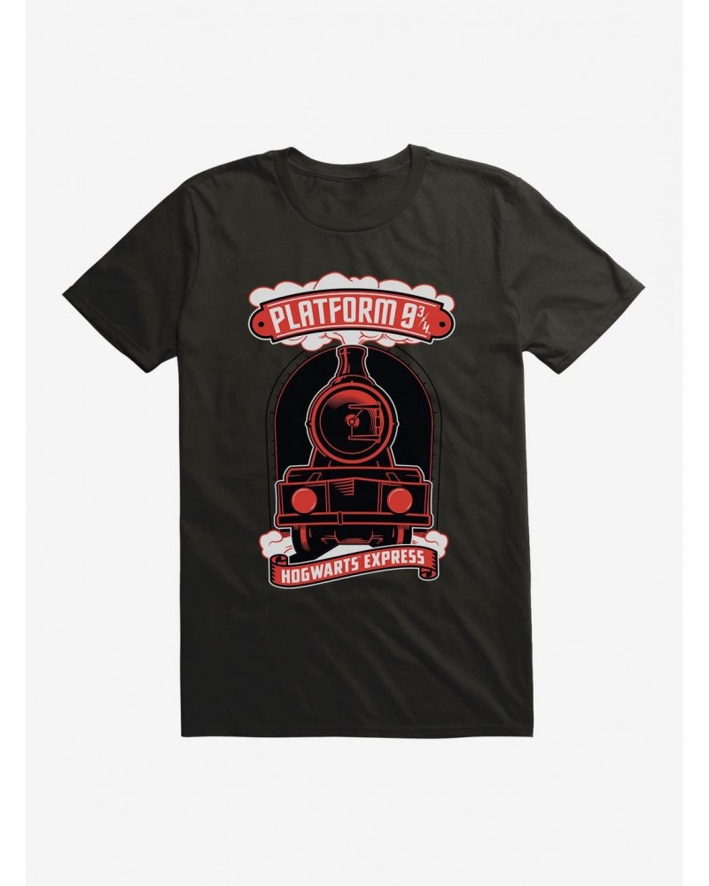 Harry Potter Platform 9 3/4 Patch Art T-Shirt $5.74 T-Shirts