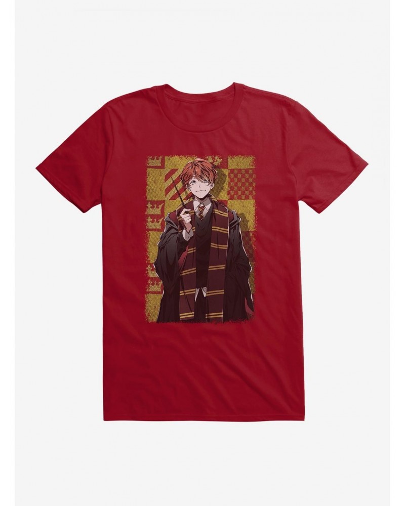 Harry Potter Ron Anime Style T-Shirt $5.93 T-Shirts