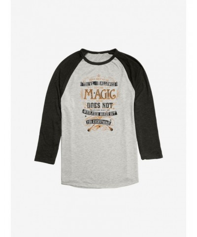 Harry Potter Use Skills Raglan $6.94 Raglans