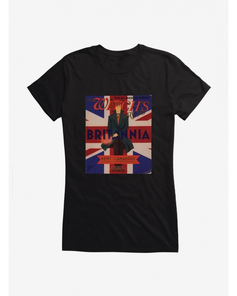 Fantastic Beasts Britannia Girls T-Shirt $8.57 T-Shirts