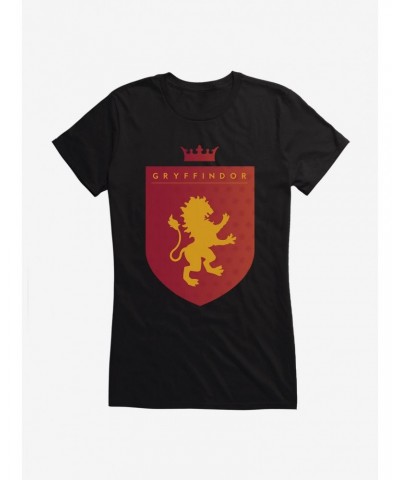 Harry Potter Gryffindor Shield Girls T-Shirt $9.16 T-Shirts
