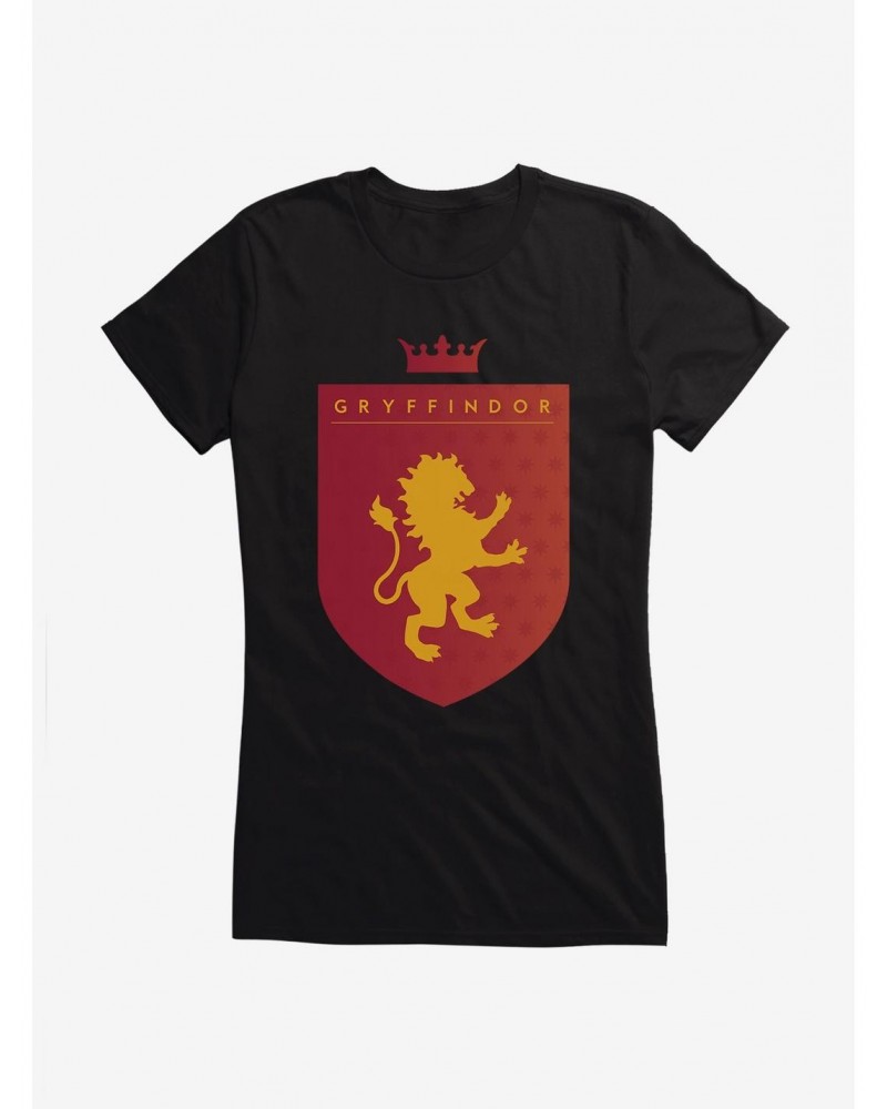 Harry Potter Gryffindor Shield Girls T-Shirt $9.16 T-Shirts