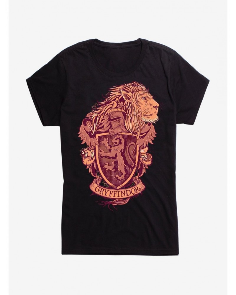 Harry Potter Gryffindor Crest Girls T-Shirt $8.17 T-Shirts