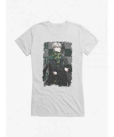 Harry Potter Draco Anime Style Girls T-Shirt $8.76 T-Shirts