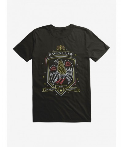 Harry Potter Ravenclaw Sketch Shield T-Shirt $8.80 T-Shirts