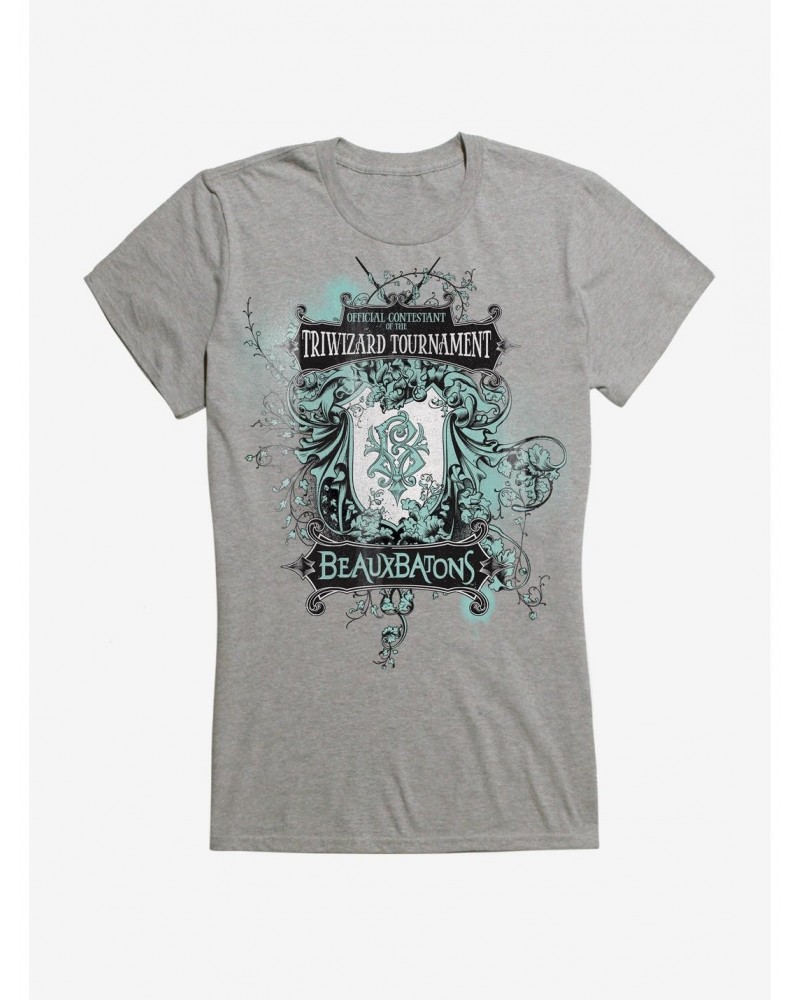Harry Potter Beauxbatons Triwizard Tournament Girls T-Shirt $9.56 T-Shirts