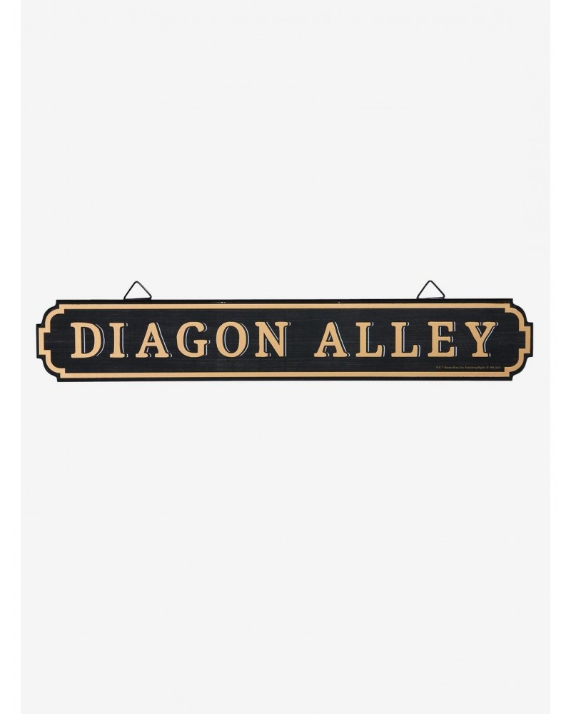 Harry Potter Diagon Alley Wood Wall Sign $5.06 Door Signs