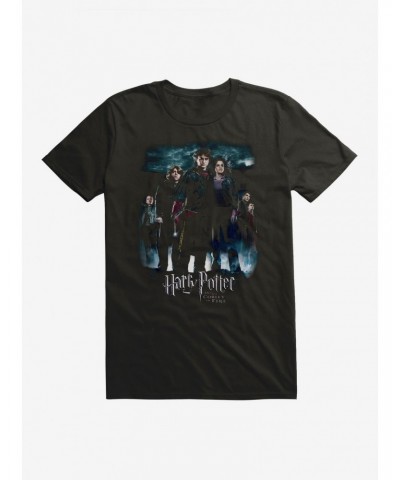 Harry Potter Goblet of Fire Movie Poster T-Shirt $5.93 T-Shirts