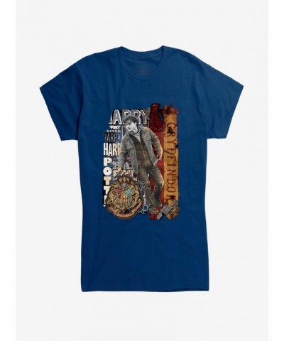 Harry Potter Gryffindor Potter Collage Girls T-Shirt $8.76 T-Shirts