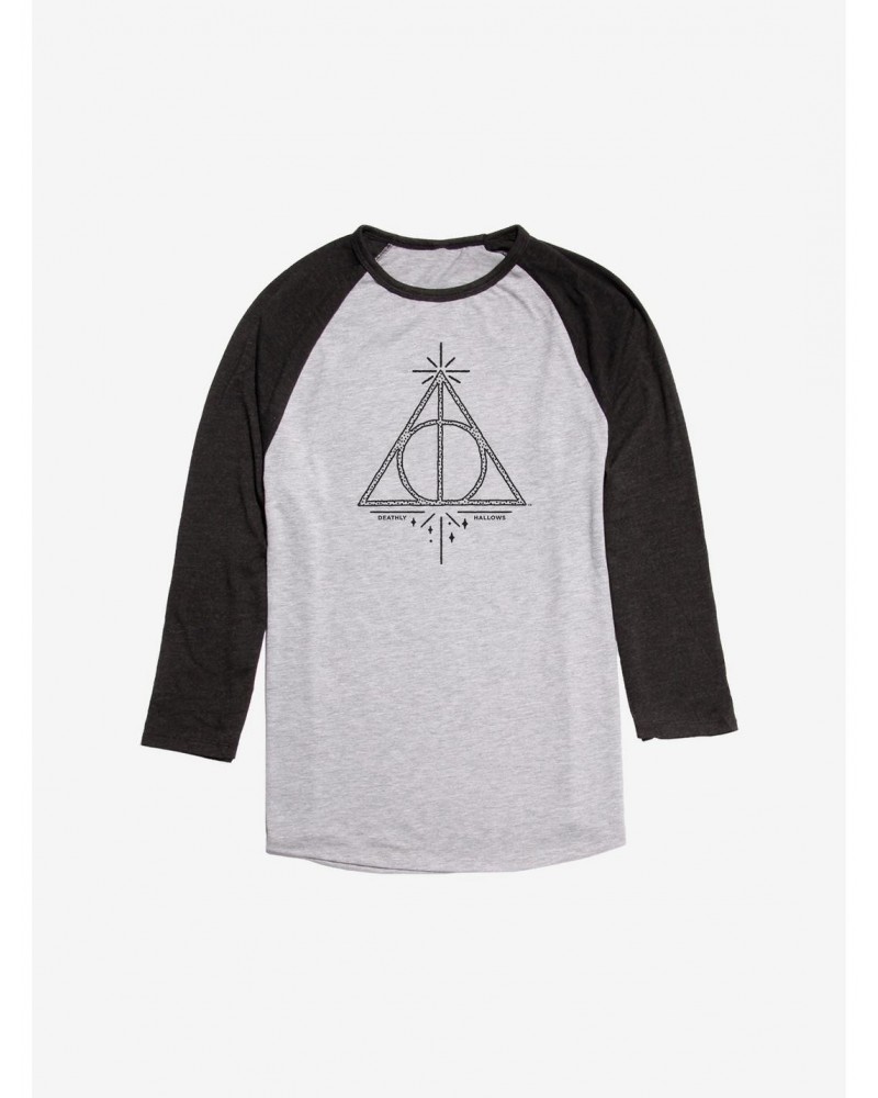 Harry Potter Deathly Hallows Raglan $11.56 Raglans