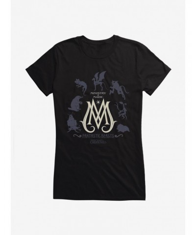 Fantastic Beasts Ministry of Magic Girls T-Shirt $7.57 T-Shirts