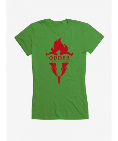 Harry Potter Order Of The Phoenix Girls T-Shirt $8.17 T-Shirts