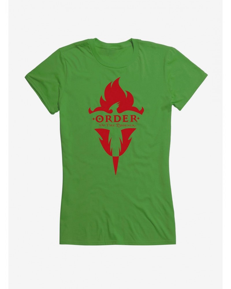 Harry Potter Order Of The Phoenix Girls T-Shirt $8.17 T-Shirts