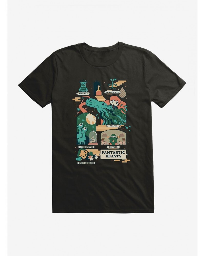 Fantastic Beasts Beastly Friends T-Shirt $8.99 T-Shirts