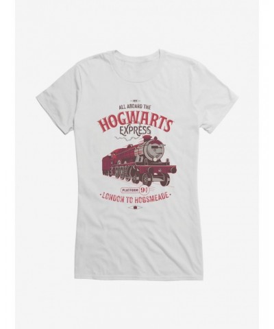 Harry Potter Hogwarts Express Red Icon Girls T-Shirt $8.17 T-Shirts