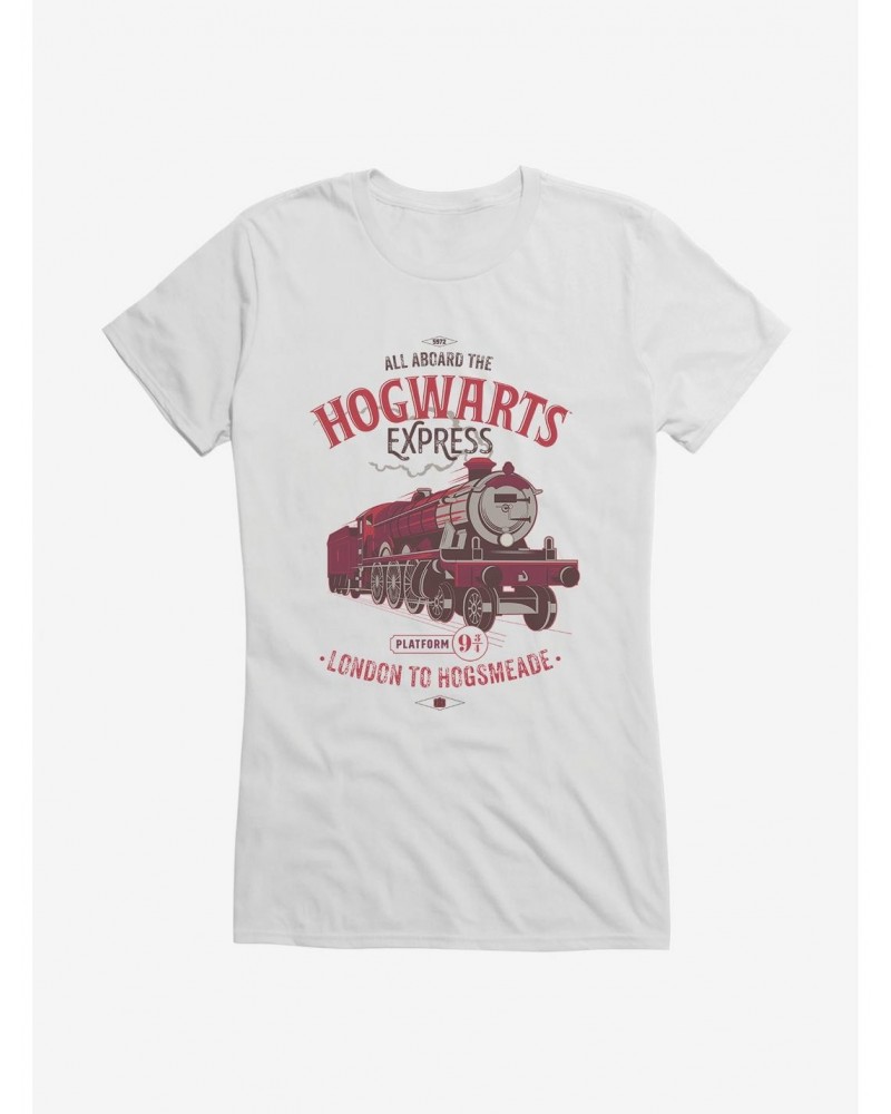 Harry Potter Hogwarts Express Red Icon Girls T-Shirt $8.17 T-Shirts