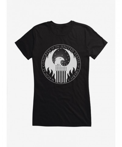 Fantastic Beasts Magical Congress USA Girls T-Shirt $6.57 T-Shirts
