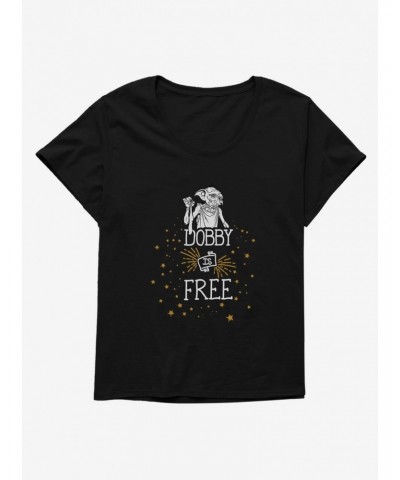 Harry Potter Dobby Is Free Girls T-Shirt Plus Size $8.09 T-Shirts