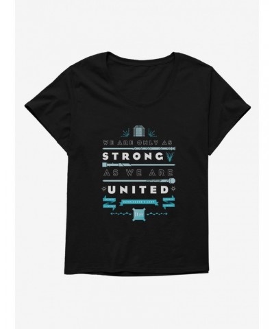 Harry Potter Only As Strong As We Are United Girls T-Shirt Plus Size $8.32 T-Shirts