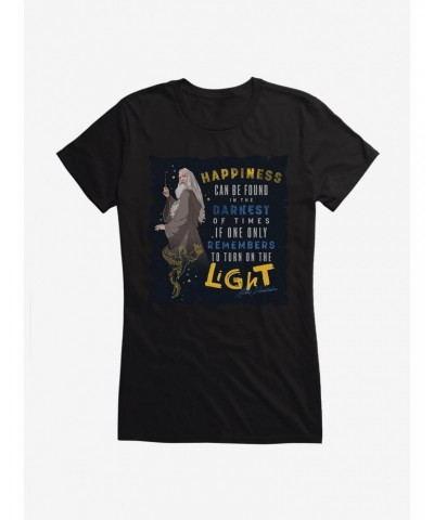 Harry Potter Albus Dumbledore Quote Girls T-Shirt $8.37 T-Shirts