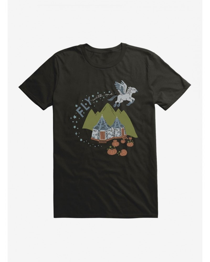 Harry Potter Buckbeak Fly With Me T-Shirt $5.93 T-Shirts