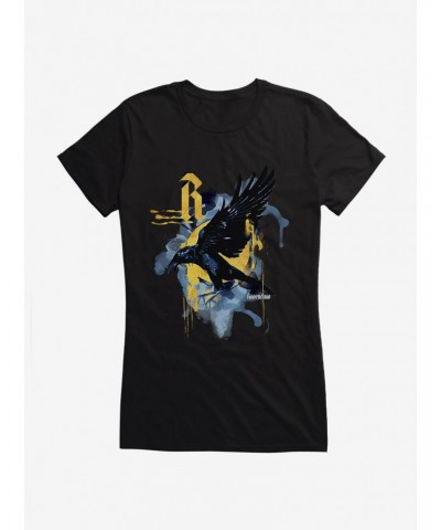 Harry Potter Ravenclaw Paint Splatter Girls T-Shirt $9.76 T-Shirts