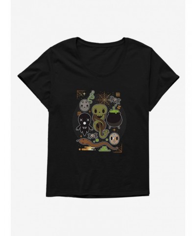 Harry Potter Cute Dark Mark & Dark Arts Girls T-Shirt Plus Size $10.40 T-Shirts