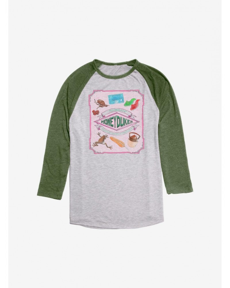 Harry Potter Honeydukes Sweet Shop Raglan $10.87 Raglans