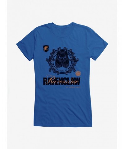 Harry Potter Ravenclaw Seal Motto Girls T-Shirt $8.76 T-Shirts