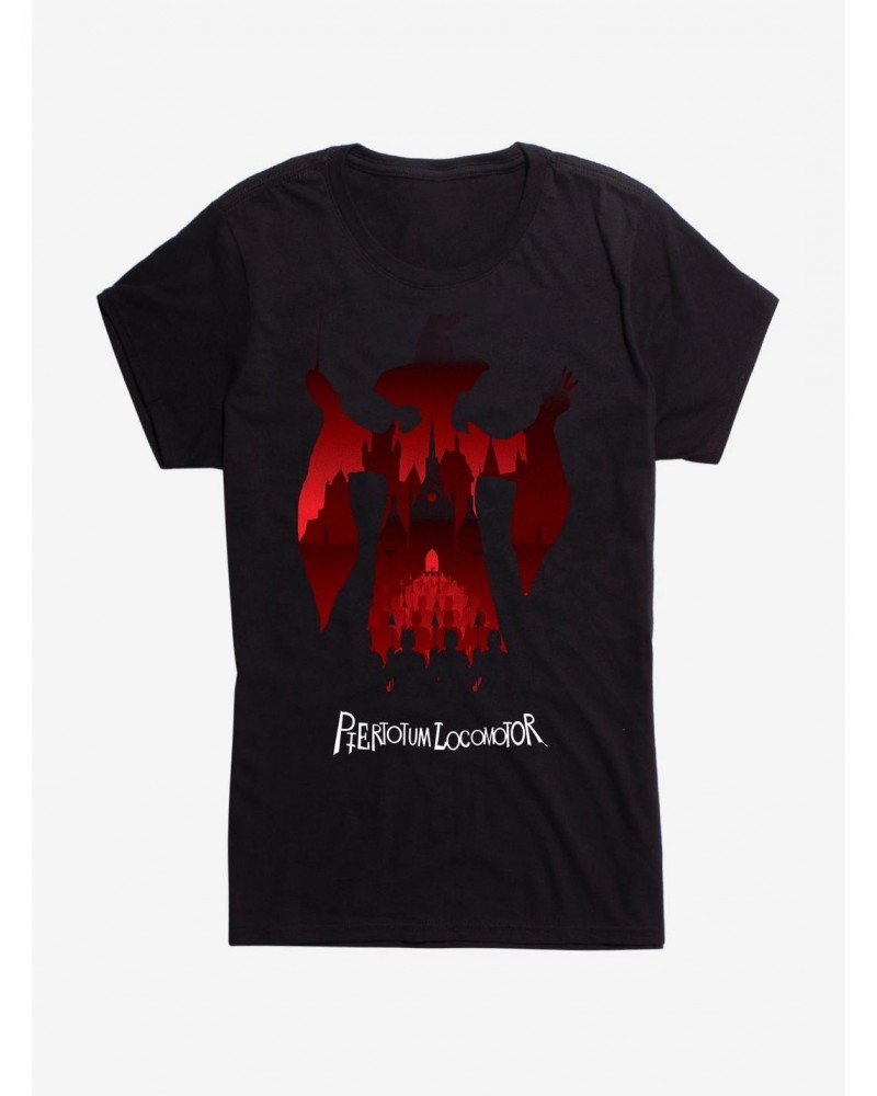 Harry Potter Piertolum Locomotor Girls T-Shirt $9.36 T-Shirts