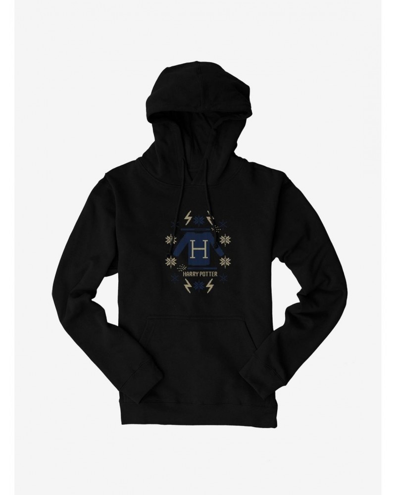 Harry Potter Christmas Sweater Design Hoodie $12.57 Hoodies