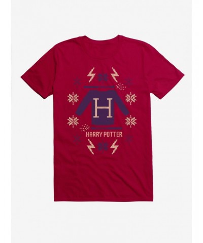 Harry Potter Christmas Sweater T-Shirt $9.56 T-Shirts